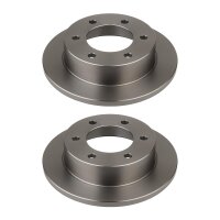 2 Brake Discs rear axle ventilated Ø 111 mm 18 mm...