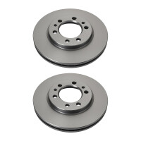 2 Bremsscheiben Vorderachse belüftet Ø 100,1...