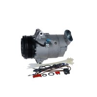 Air Conditioning Compressor 12 V Ø 105 mm BOSCH suitable for e.g. OPEL ZAFIRA