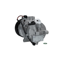 Klimakompressor 12 V Ø 115 mm BOSCH IAM-Expertise passend für u.a. RENAULT CLIO