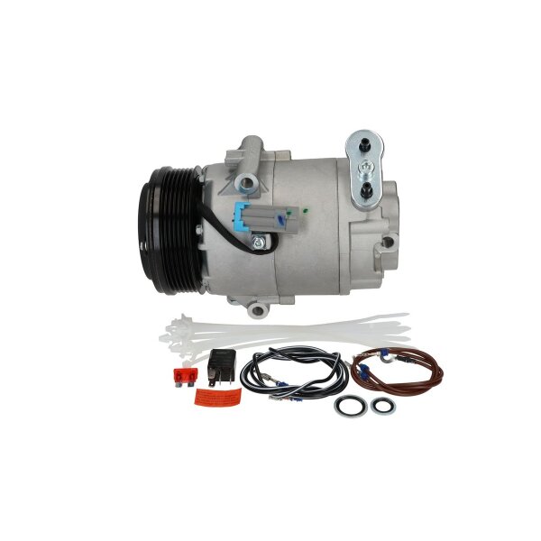 Klimakompressor 12 V Ø 105 mm BOSCH IAM-Expertise passend für u.a. OPEL ASTRA