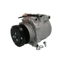 Klimakompressor 12 V Ø 100 mm BOSCH IAM-Expertise passend für u.a. SAAB 9-3
