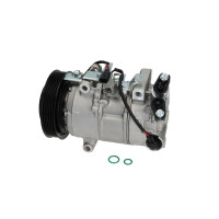 Air Conditioning Compressor 12 V Ø 125 mm BOSCH suitable for e.g. RENAULT GRAND