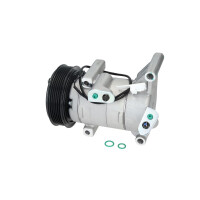 Air Conditioning Compressor 12 V Ø 116 mm BOSCH IAM-Expertise fits MAZDA 2