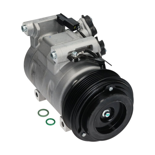 Klimakompressor 12 V Ø 110 mm BOSCH IAM-Expertise passend für u.a. MAZDA 6