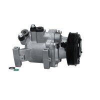 Air Conditioning Compressor 12 V Ø 100 mm BOSCH suitable for e.g. FIAT 500