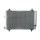 Kondensator Klimaanlage R 134a 510 - 360 mm BOSCH für u.a. PEUGEOT 407