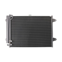 Air Conditioning Condenser R 134a 615 - 437 mm BOSCH for...