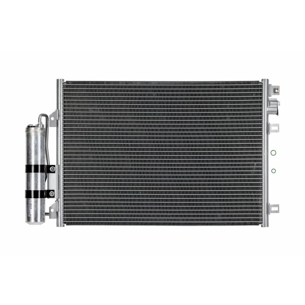 Air Conditioning Condenser R 134a 549 - 372 mm BOSCH for e.g. DACIA LOGAN