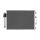 Air Conditioning Condenser R 134a 592 - 391 mm BOSCH for e.g. FORD FOCUS