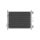Air Conditioning Condenser R 134a 355 - 249 mm BOSCH for e.g. RENAULT TRUCKS
