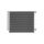 Air Conditioning Condenser R 134a 566 - 475 mm BOSCH for e.g. NISSAN QASHQAI