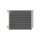 Air Conditioning Condenser R 134a 566 - 475 mm BOSCH for e.g. NISSAN QASHQAI
