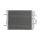 Air Conditioning Condenser R 134a 537 - 411 mm BOSCH for e.g. HYUNDAI KONA