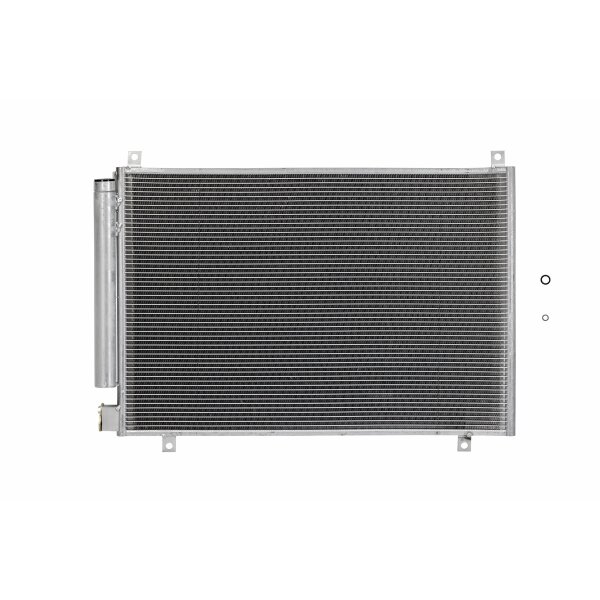 Air Conditioning Condenser R 134a 591 - 386 mm BOSCH for SUZUKI SWIFT
