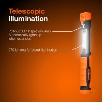 Inspektionsleuchte LED wiederaufladbar 270 Lux OSRAM...