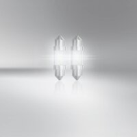 2 Bulbs C5W Retro 12V 6000k ECE-approved OSRAM NIGHT BREAKER LED super bright