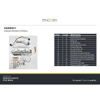 Charger Mounting Kit with oil drain line ENCORY Premium...