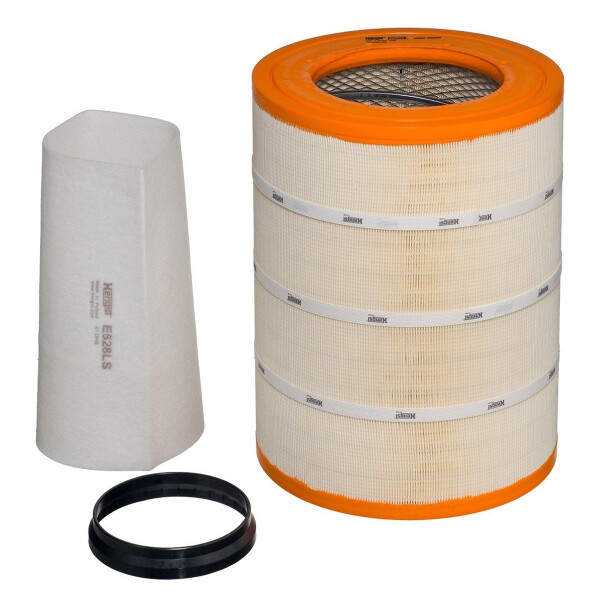 Air filter set Ø 324 mm 424 mm HENGST FILTER for VOLVO FMX and others