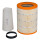 Air filter set Ø 324 mm 424 mm HENGST FILTER for VOLVO FMX and others