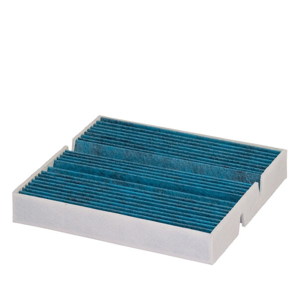 Cabin Filter antibacterial 255 x 229 mm HENGST FILTER for e.g. MB A-KLASSE