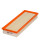Air Filter insert 351 x 136 mm HENGST FILTER for CITROËN C4 and others