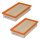 Air Filter insert 302 - 173 mm HENGST FILTER for e.g. LAND ROVER RANGE ROVER V