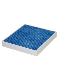 Cabin Filter antiviral 254 - 224 mm 36 mm HENGST FILTER for e.g. VW POLO