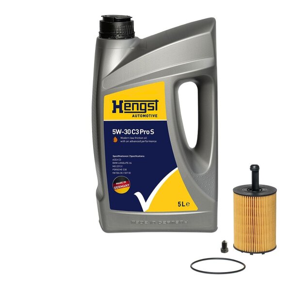 Ölwechselkit zur Inspektion mit Öl HENGST...