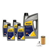 Oil change kit for inspection with oil HENGST FILTER for...