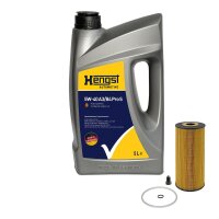 Oil change kit for inspection with oil HENGST FILTER...