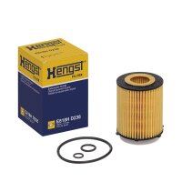 Oil change kit for inspection with oil HENGST FILTER for MERCEDES-BENZ E-CLASS