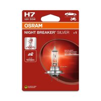 2 Glühlampen H7 12V 55W PX26d OSRAM NIGHT...