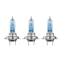 3 Glühlampen H7 12V 55W PX26d 5000K OSRAM COOL BLUE® INTENSE Next Gen