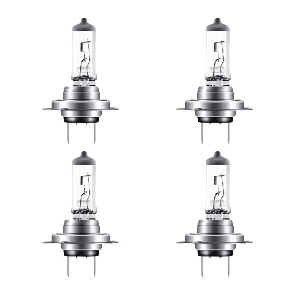 4 Bulbs H7 12V 55W PX26d OSRAM ORIGINAL single blister suitable for cars