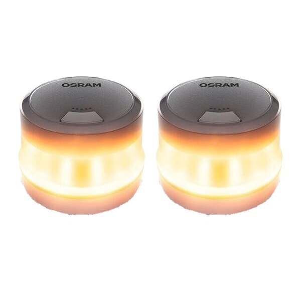 2 Warning Lights LED 16V IoT DGT3.0 1900k OSRAM LEDguardian ROAD FLARE universal
