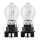 2 Indicator Bulbs PW24W 12V 24W WP3.3x14.5 3 OSRAM suitable for various vehicles