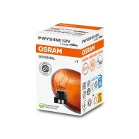 5 Glühlampen für Blinkleuchte PWY24W 12V 24W...