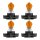 4 Indicator Bulbs PY24W 12V 24W PGU20 4 OSRAM suitable for various cars