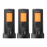 3 Warning Lights LED 1.5W OSRAM TRUCK FLARE Signal TA19...