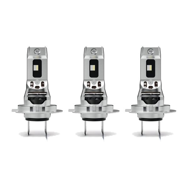 3 NIGHT BREAKER LED SPEED H7 motorbike OSRAM high beam low beam +450% brighter