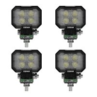 4 Arbeitsscheinwerfer 1.500lm vierkantig OSRAM WL VX80-WD...