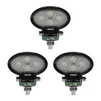 3 Worklights 1,500lm screwed oval Light Expertise OSRAM...