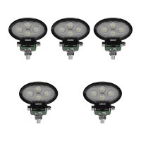 5 Arbeitsscheinwerfer 1.500lm geschraubt oval OSRAM WL...