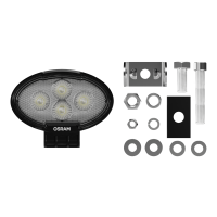 5 Arbeitsscheinwerfer 1.500lm geschraubt oval OSRAM WL VX100-WD für u.a. Offroad