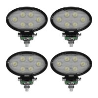 4 Arbeitsscheinwerfer 2.300lm geschraubt oval OSRAM WL...