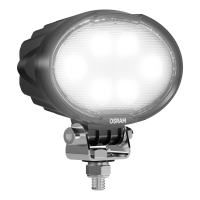 4 Arbeitsscheinwerfer 2.300lm geschraubt oval OSRAM WL VX100-WD für u.a. Offroad