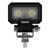 2 Arbeitsscheinwerfer 800lm Lightbar OSRAM WL VX100-WD für u.a. Offroad