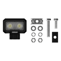2 Arbeitsscheinwerfer 800lm Lightbar OSRAM WL VX100-WD für u.a. Offroad
