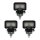 3 Worklights 800lm screwed Lightbar OSRAM WL VX100-WD for offroad